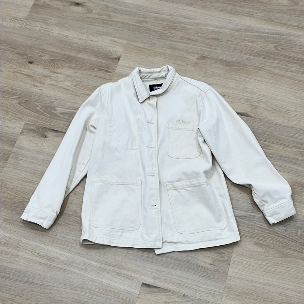 Stussy Women's Aurora Washed Chore Jacket